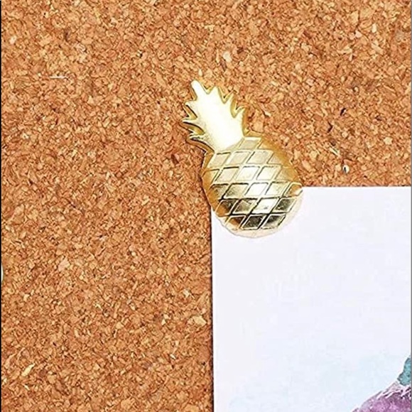 ๐3/20$5/25๐GOLD PINEAPPLE PUSH PINS PACK OF 6๐ - Picture 7 of 13